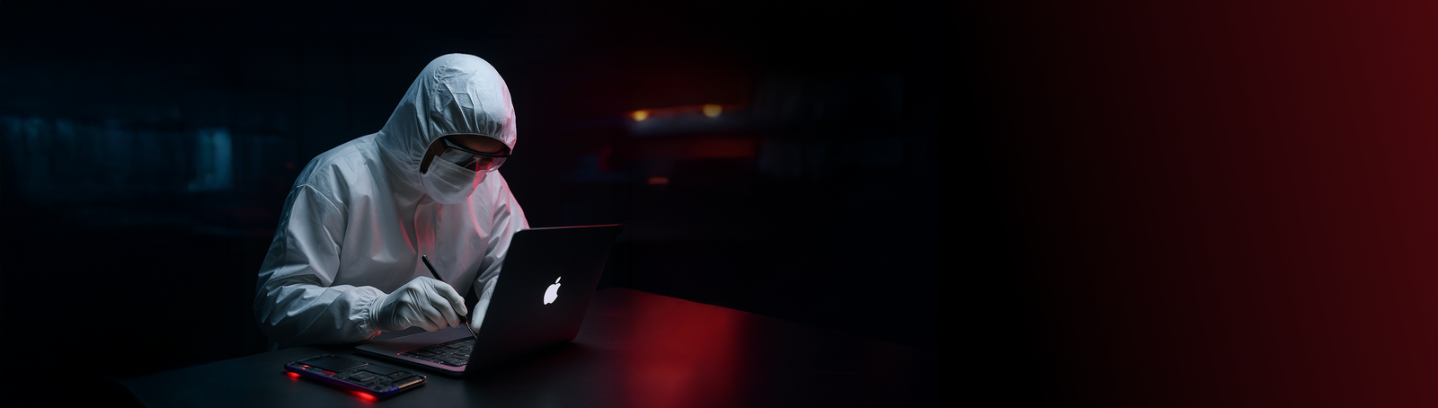 Apple device repair background